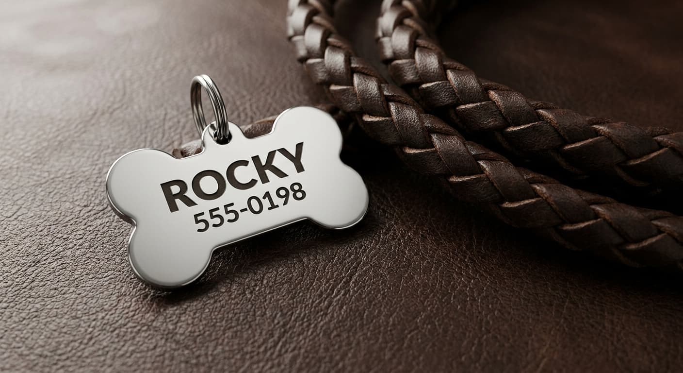 Як гравіювати адресник: чек-лист власника